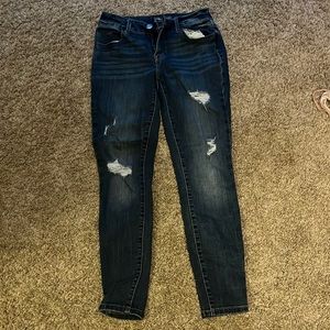 Maurices mid-rise skinny jeans